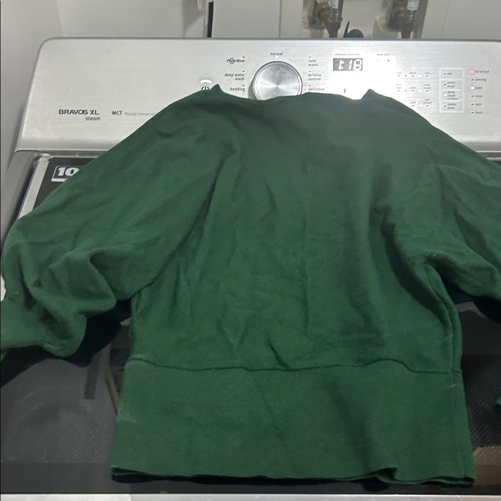 Women’s extra small xs green sweater top - Picture 5 of 5